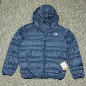 MENS NORTHFACE ACONCAGUA 3 HOODIE BLUE